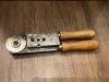 3 - fach GIEßZANGE / Kokille Dia.358 - 260gr RN GC von Klaus Wich mit Griffen
