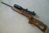 Repetierbüchse Anschütz 1416 Thumbhole .22lr. Lochschaft