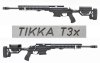 Top ! TIKKA " T3x TACT A1 " Präzisionsgewehr im Kaliber .308 Winchester