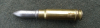1944 - 13mm Panzerbrechende Patrone für WEHRMACHT LUFTWAFFE - MG131 Bordwaffe. Messinghülse, Deko