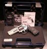 Smith & Wesson White-Diamond CUSTOM COMBAT -SILVER- S&W 686 4"Zoll 357 Magnum