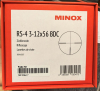 Neuware---Minox RS-4 3-12x56 Leuchtabs. 4 mit BDC / Absehensschnellverstellung