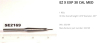 LEE SE2169 Spare Expander Decapper ROD .308 Win. .300 WSM 7,62x54R Ausstoßer Spindel für Kalibrierm
