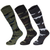 Wintersocken / Knietrümpfe "Esercito" 3er Pack (39-42) Tarn / Camouflage lang
