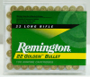 100 Schuss KK HV Munition .22 l.r. lfb REMINGTON Golden Bullet 40gr BPRN Blei Rundkopf verkupfert HV