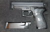 WE F229 GBB Kurzwaffe, Pistole, 6mm BB, mit Ersatzmagazin