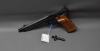 Smith & Wesson Modell 41 7" Kompensator Sport Pistole .22lfB KK 22RL Match Pistole Sammlerwaffe