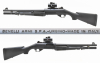 BENELLI " NOVA TACTICAL " Rep.- Flinte mit 18,5" / 47cm Lauf Kal. 12/89 mit Hawke Red Dot