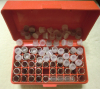 Vorderlader- Glasröhrchen für Pulver in MTM Box
