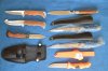 7x FISCHMESSER JAGDMESSER