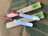 2 PUMA IP Buckelsmesser / Brötchenmesser rot