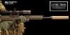 338 / 8,6mm Titan Schalldämpfer - ACHERON MLR E1