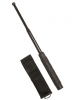 Teleskop Schlagstock 25,5/66cm Schwarz + Tasche / Holster