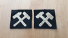 Abzeichen, Mineure, CS/US, Miliz, Civil War, Bürgerkrieg, Uniform, Militaria