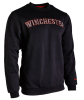 WINCHESTER SWEATSHIRT FALCON Pullover Sweater BLACK Pulli UNI 60% Baumwolle WARM Aktiv Größe XL #54