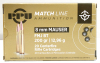20 Schuss / 20 Patronen PPU 8MM MAUSER MATCH A-542 200gr 12,96g FMJ BT Vollmantel Munition Partizan