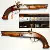 französische Öffizierspistole um 1800/1820