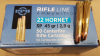 .22 Hornet/45grs. SP PPU A-193 500 stk.