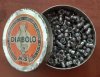Metalldose mit 313 Diabolos 5,5 mm mit Rundkopf