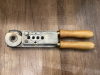 4 - fach .41 Mag GIEßZANGE / Kokille Dia.412 - 180gr. RN von Klaus Wich mit Griffen