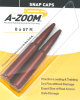 A-ZOOM Pufferpatronen Exerzierpatronen 8x57R IRS IR RAND Jagdkurs Jägerprüfung 2 Pack ROT ALU #12265