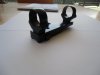 Aufkipp-Aufschub-Montageschiene mit Ringen /BBF ect. 13-14,5mm !