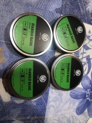 4x 500 Schuss RWS Basic Diabolo