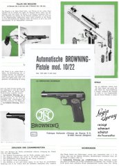 Nachdruck deutsche Bedienungsanleitung FN 1910/22 in Farbe
