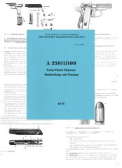 Nachdruck der NVA Dienstvorschrift Pistole Makarow