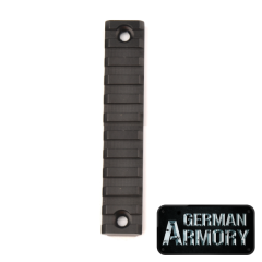 Picatinnyrail für Mlok M-Lok Systeme 11 Slots AR15 AK 47 74 AKM M16 M4 Hera Arms DPMS Schmeisser