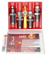 LEE CARBIDE Hartmetall Kurzwaffenmatrizensatz 4-Die DELUXE Set 9mm KURZ .380 Auto + CRIMP #90447