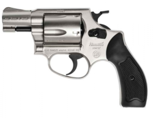 Weihrauch Schreckschuss Revolver HW37 Nickel
