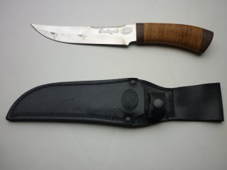 Jagdmesser mit Adler auf der Klinge Angeln