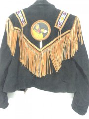 Indianer Wildleder Jacke