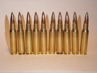 .308Win BW 7.62x51 G3 MG3 10 Dekopatronen der BW