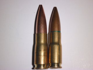 7.62x24 7,92x24,5 2 Dekopatronen Übungspatronen für spanischen Granatwerfer