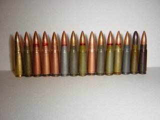 AK 47 Konvolut 7.62x39 Deko Munition