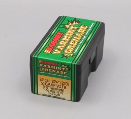 Barnes Varmint Grenade .223 .224" 50gr – 100 Stück (# 30198)