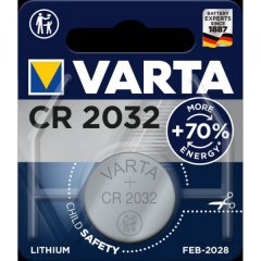 1 x VARTA CR2032 Professional Lithium Knopfzelle | Batterie für Zielfernrohre, Leuchtpunkt, etc...