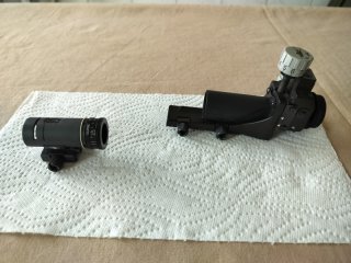 Anschütz Diopter, 10er Klick