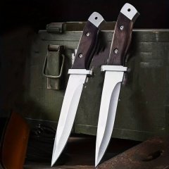 Jagdmesser / Bowiemesser Outdoor Camping Angel Messer Rostfrei