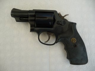 Revolver Smith & Wesson Mod. 19-P, Kaliber .357 Mag. mit festem Visier