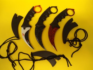 3x Karambit Messer Konvolut 43EDL