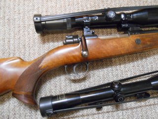Mauser 98 in 9,3x62 mit 2xZF