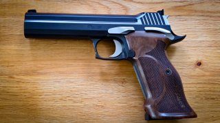 SIG Sauer P210 Super Target Black & White 5" 9mm Luger NEU Mastershop P 210 Made in Germany