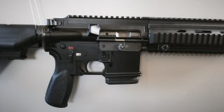 Heckler & Koch MR223 .223Rem. 14,5" mit Quadrail Handschutz wie HK416