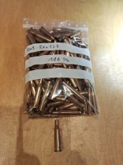 116 Stk. 5,6x52R Hülsen gebraucht, entzündert, gereinigt