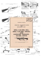 Nachdruck technisches Handbuch US M16 Sturmgewehr von 1966