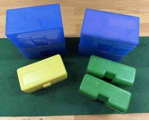 Patronenboxen, Wiederladen