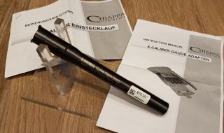 @ Einstecklauf Kal. 12 auf 9mm Para Chiappa X-Caliber Reduzierlauf Fangschuss Training @